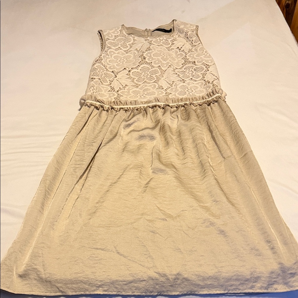 The Limited Cream Lace Dress